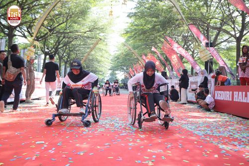 Race photo from Kediri Half Marathon 2024