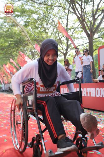 Race photo from Kediri Half Marathon 2024