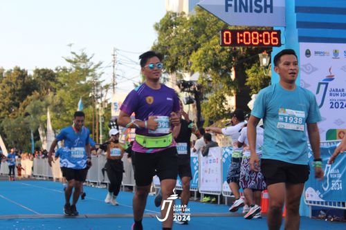Race photo from Jabar Run 10K 2024