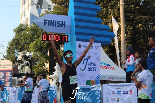 Race photo from Jabar Run 10K 2024