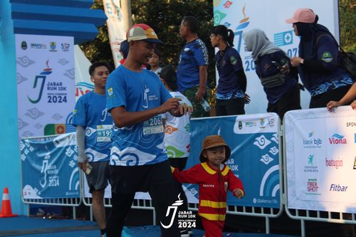 Race photo from Jabar Run 10K 2024