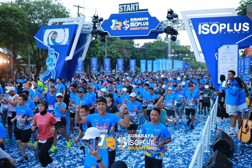 Race photo from SURABAYA ISOPLUS MARATHON 2025