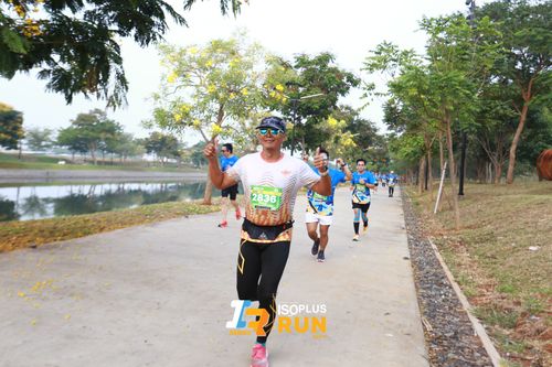 Race photo from ISOPlus Run 2024 Jakarta
