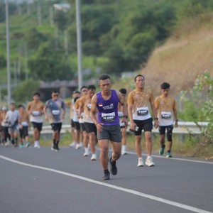 Race photo from KEDIRI HALF MARATHON 2026