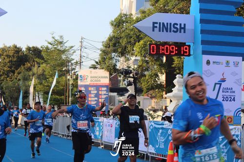 Race photo from Jabar Run 10K 2024