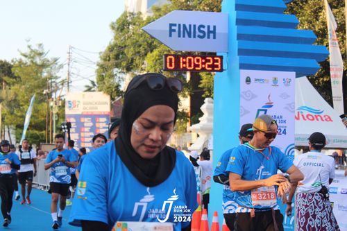 Race photo from Jabar Run 10K 2024