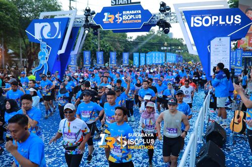 Race photo from SURABAYA ISOPLUS MARATHON 2025