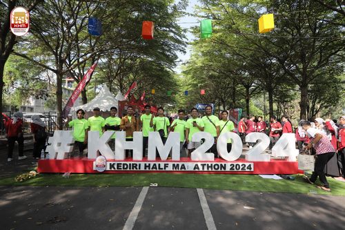 Race photo from Kediri Half Marathon 2024