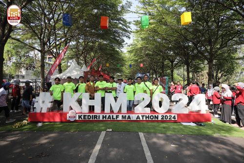 Race photo from Kediri Half Marathon 2024
