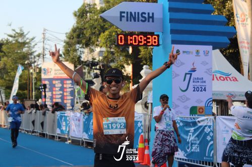 Race photo from Jabar Run 10K 2024