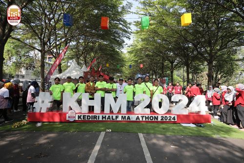 Race photo from Kediri Half Marathon 2024