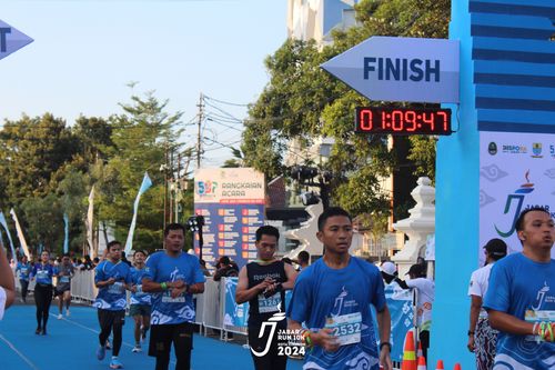 Race photo from Jabar Run 10K 2024