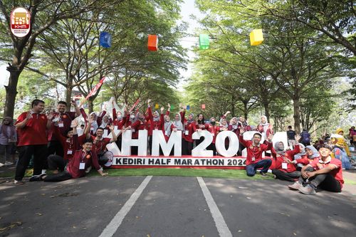 Race photo from Kediri Half Marathon 2024