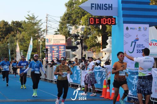 Race photo from Jabar Run 10K 2024