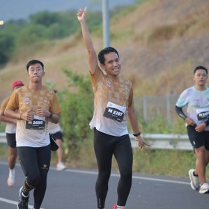 Race photo from KEDIRI HALF MARATHON 2026