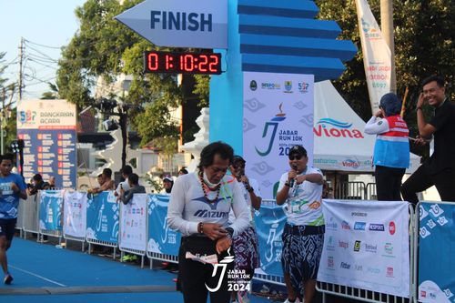 Race photo from Jabar Run 10K 2024