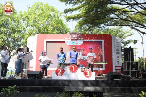 Race photo from Kediri Half Marathon 2024