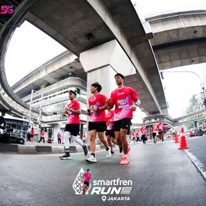 Race photo from SMARTFREN RUN 2026