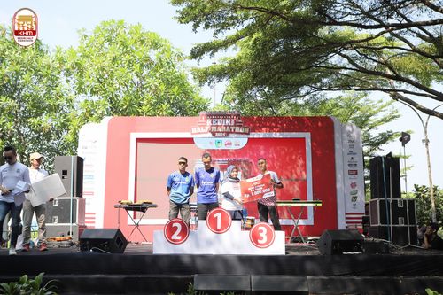 Race photo from Kediri Half Marathon 2024