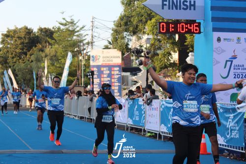 Race photo from Jabar Run 10K 2024