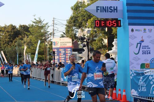 Race photo from Jabar Run 10K 2024