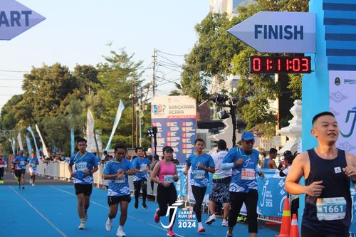 Race photo from Jabar Run 10K 2024