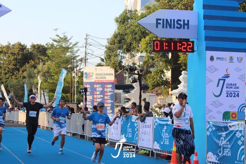 Race photo from Jabar Run 10K 2024