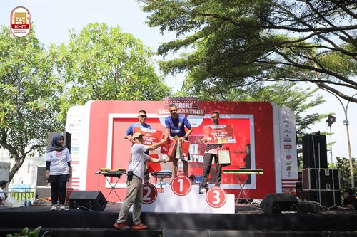 Race photo from Kediri Half Marathon 2024