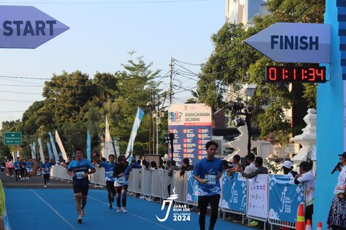 Race photo from Jabar Run 10K 2024