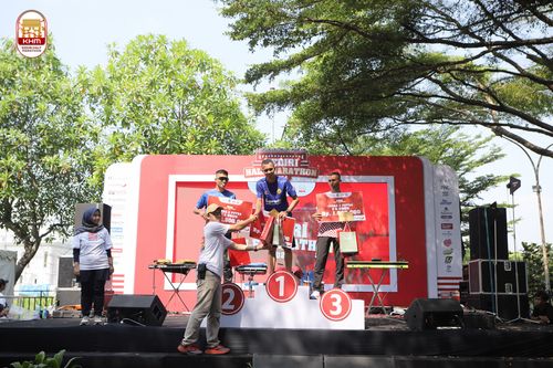 Race photo from Kediri Half Marathon 2024
