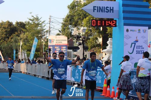 Race photo from Jabar Run 10K 2024
