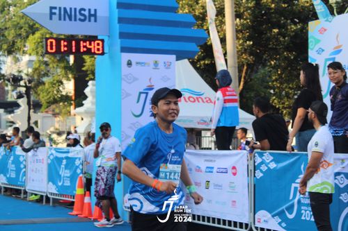 Race photo from Jabar Run 10K 2024