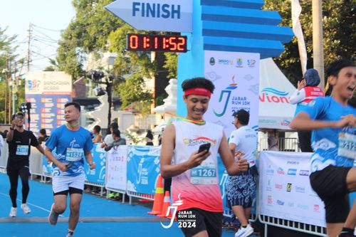 Race photo from Jabar Run 10K 2024