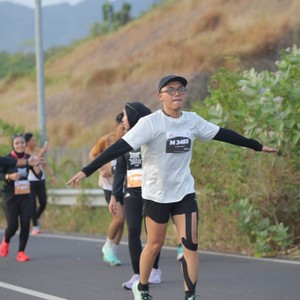 Race photo from KEDIRI HALF MARATHON 2026