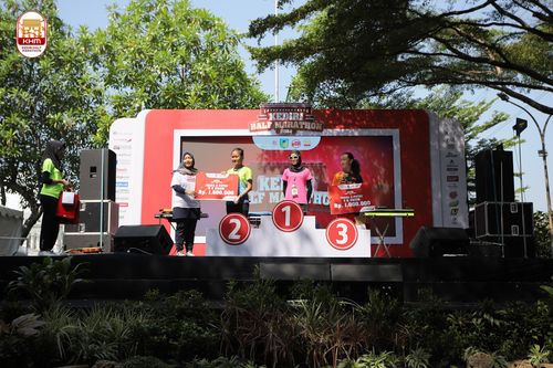 Race photo from Kediri Half Marathon 2024