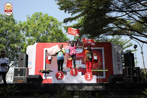 Race photo from Kediri Half Marathon 2024