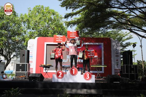 Race photo from Kediri Half Marathon 2024