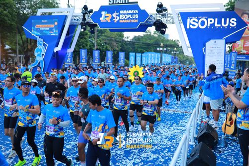Race photo from SURABAYA ISOPLUS MARATHON 2025