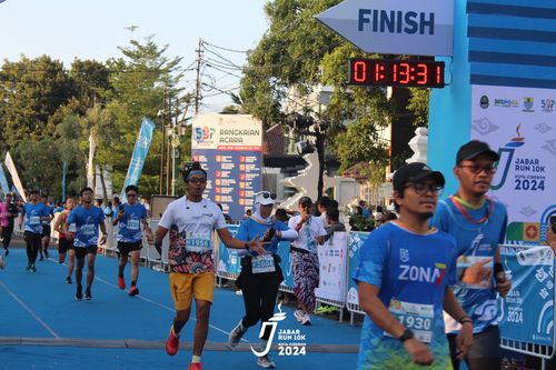 Race photo from Jabar Run 10K 2024