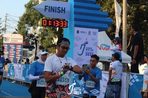 Race photo from Jabar Run 10K 2024