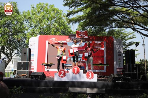 Race photo from Kediri Half Marathon 2024
