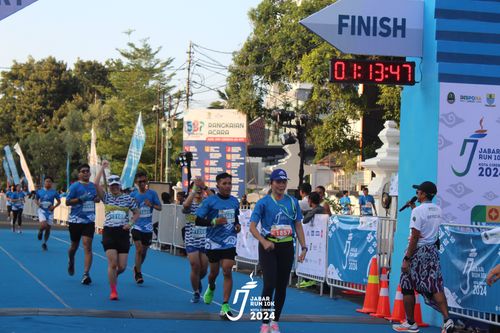 Race photo from Jabar Run 10K 2024