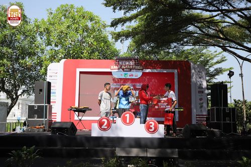 Race photo from Kediri Half Marathon 2024