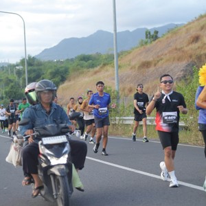Race photo from KEDIRI HALF MARATHON 2026