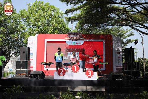 Race photo from Kediri Half Marathon 2024