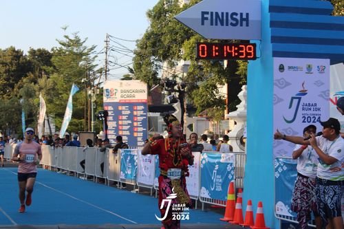 Race photo from Jabar Run 10K 2024