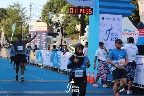 Race photo from Jabar Run 10K 2024