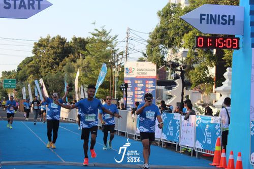 Race photo from Jabar Run 10K 2024