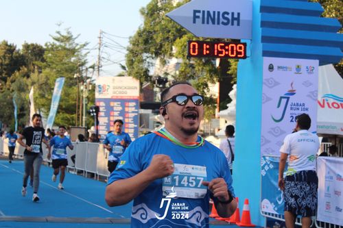 Race photo from Jabar Run 10K 2024