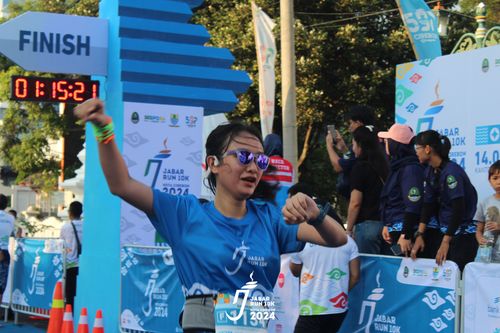 Race photo from Jabar Run 10K 2024
